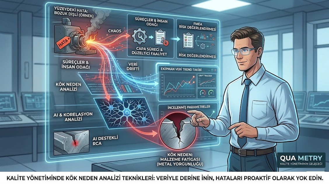 Kalite Yönetiminde Kök Neden Analizi Teknikleri