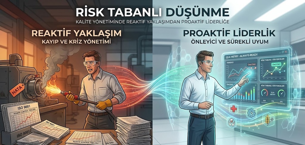 Kalite Yönetiminde Risk Tabanlı Düşünme: Reaktif Yaklaşımdan Proaktif Liderliğe